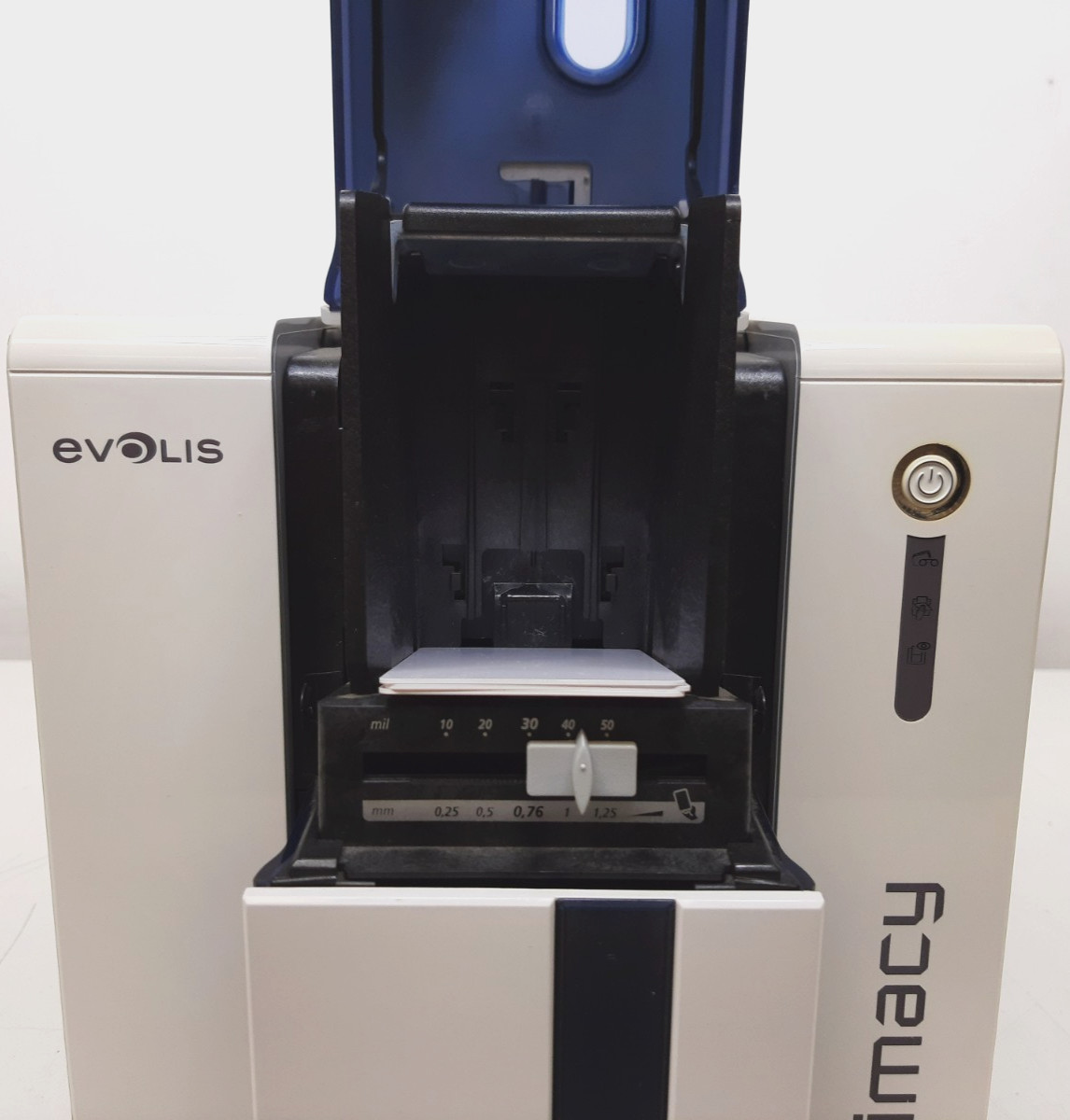 Evolis Primacy ID Card Printer (BAD 0-Ribbon) Power Tested Only #2