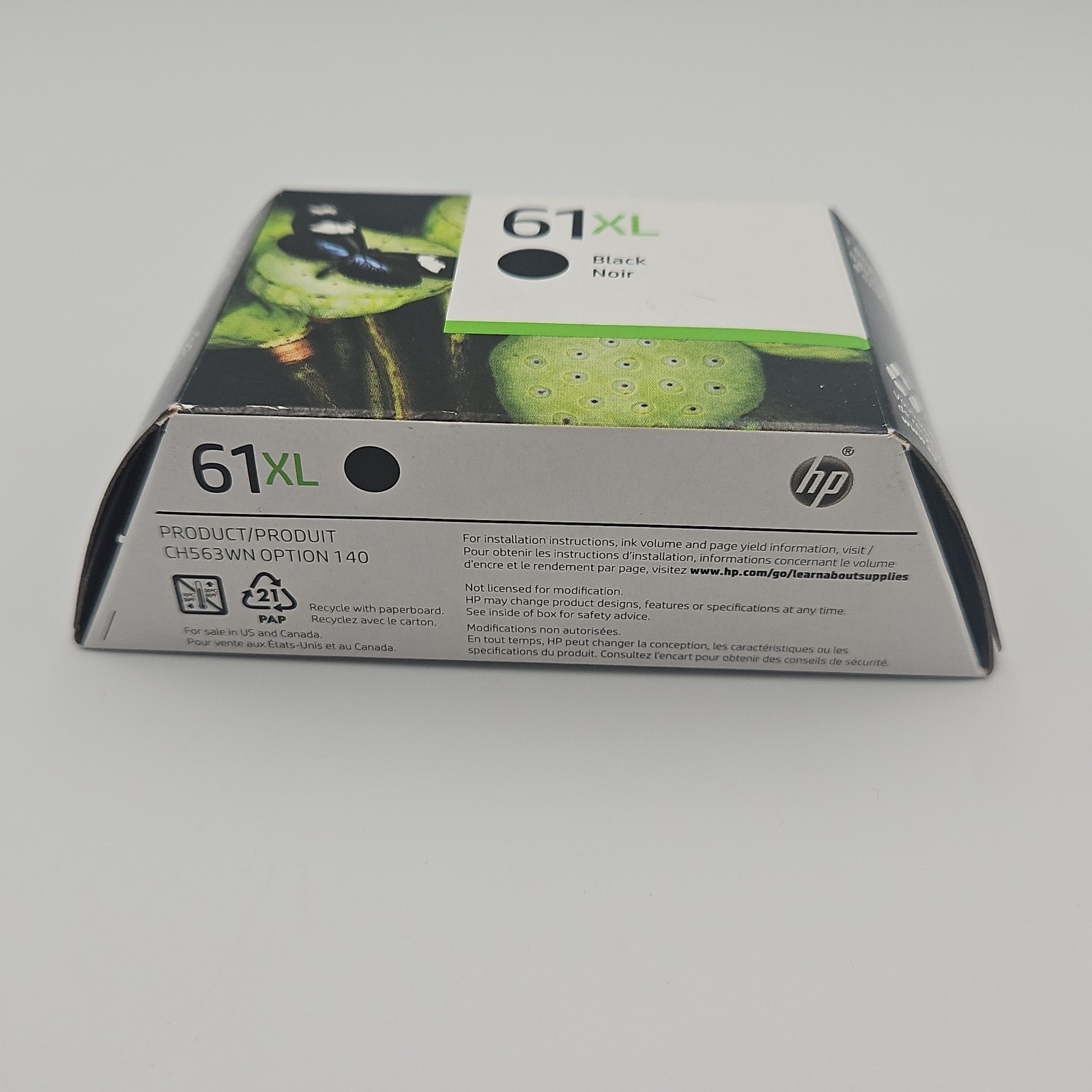 HP 61XL (CH563WN) Black Ink Cartridge Exp 7/25