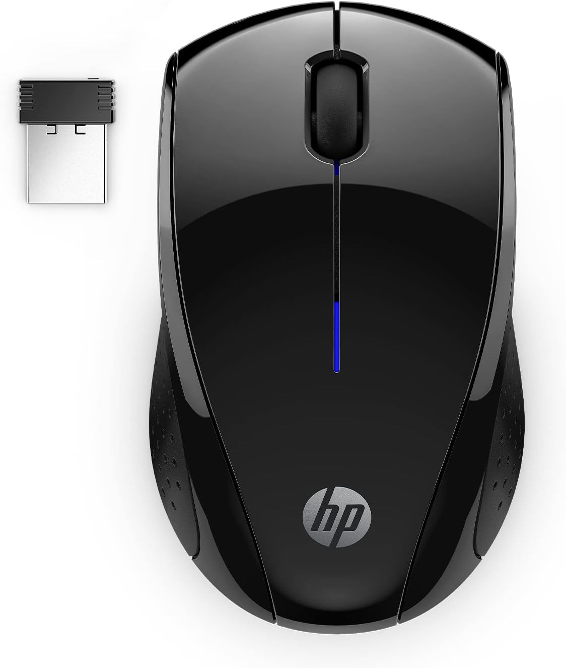 HP X3000 G3 Wireless Mouse – Black, 15-Month Battery, Side Grips for Control, Tr