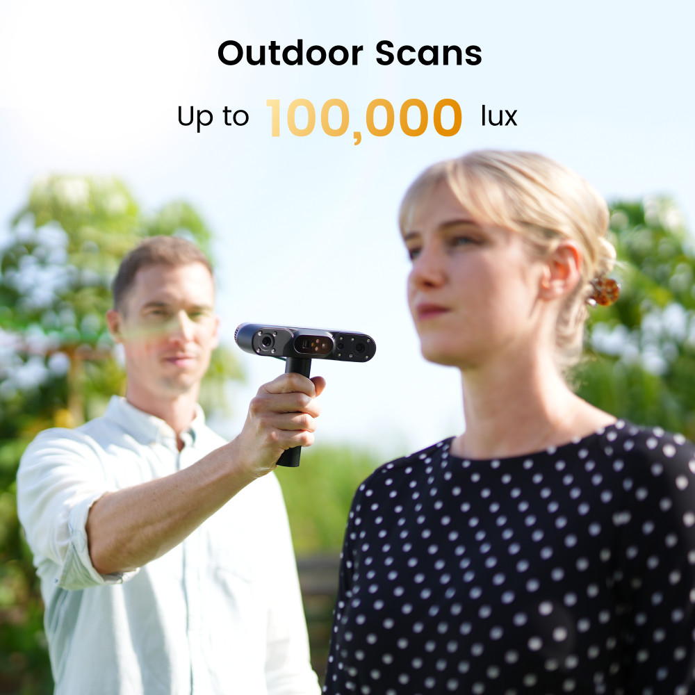 Revopoint POP 4 3D Scanner For 3D Print 105fps Infrared Light Handheld Scanner