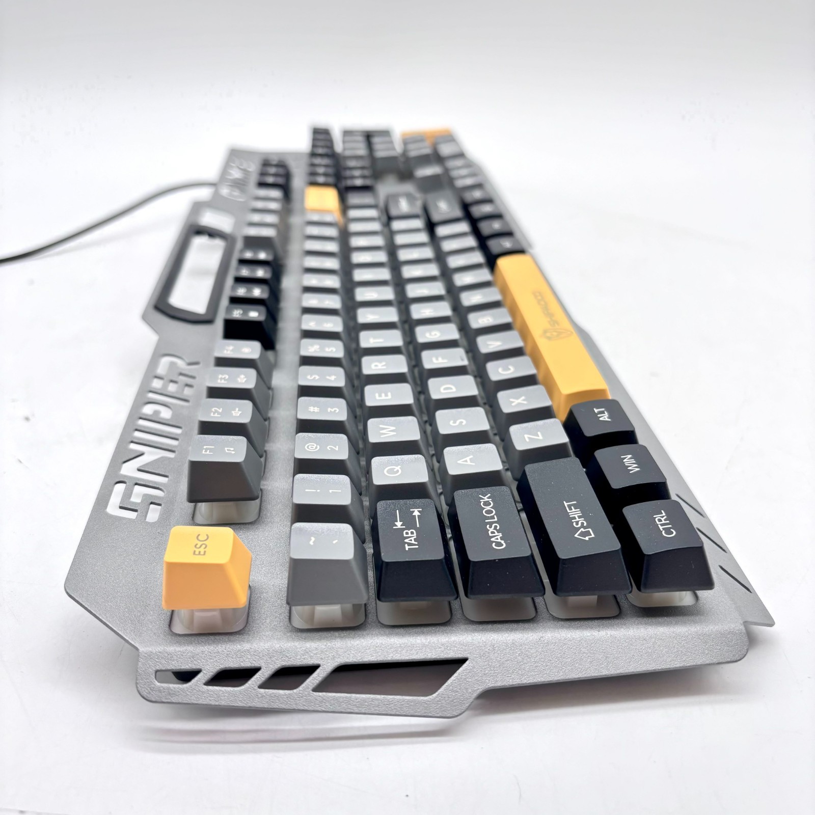 Metal Cover Suspended Wired Gaming Keyboard With Backlight Model GK50