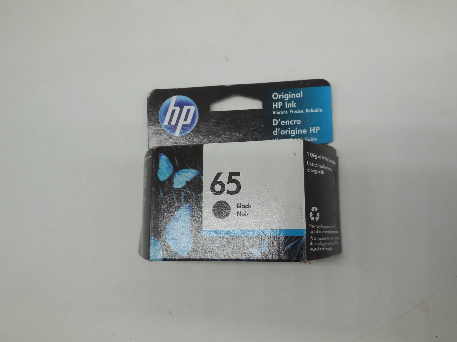 DB6 Genuine HP 65 Ink Cartridge HP Retail Boxed Black 2022