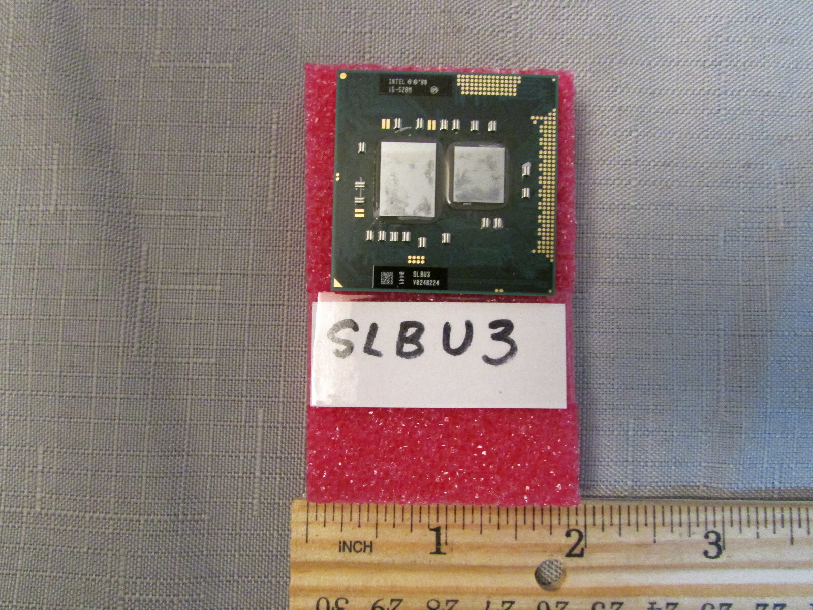 Intel Core i5-520M SLBNB SLBU3 2.40GHz 2-Core 3MB Socket G1 Laptop CPU