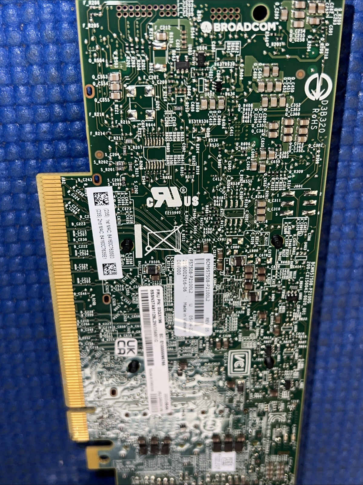 Broadcom BCM957508-P2100 Network Card Dual 100Gb