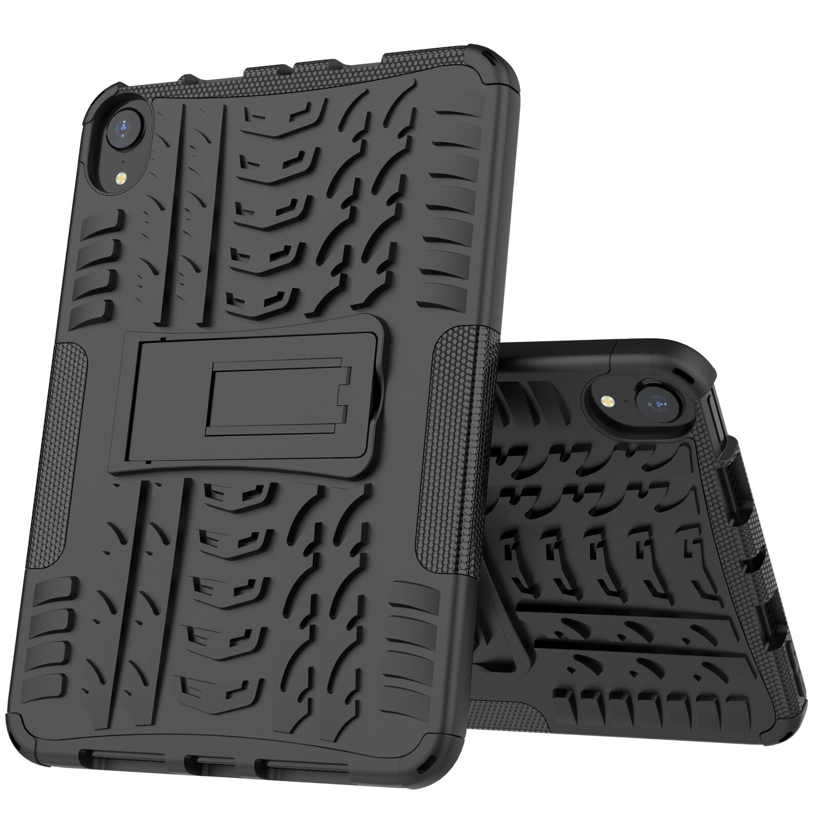 For iPad 8.3 Inch Mini 6 / Mini (A17 Pro) 2024 Shockproof Case Cover w KickStand