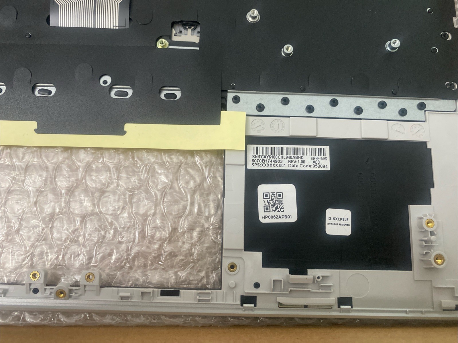 For HP Pavilion 14-DW 14M-DW0013DX 14M-DW1013DX Palmrest Keyboard L96524-001 New
