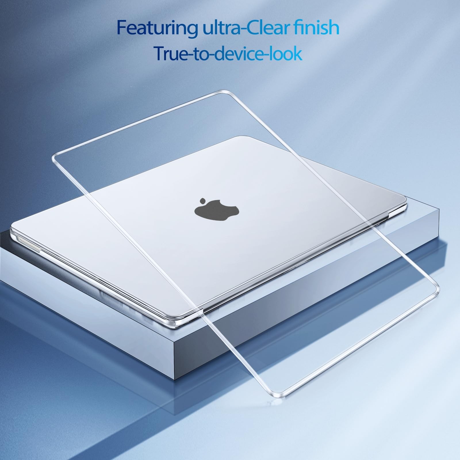 MOSISO Compatible with MacBook Neo Case 13 inch 2026 A3404 A18 Crystal Clear