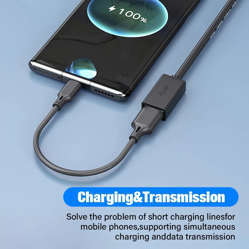 USB 3.0 Extension Cable High Speed Extender Cord Adapter Type A Male to Female