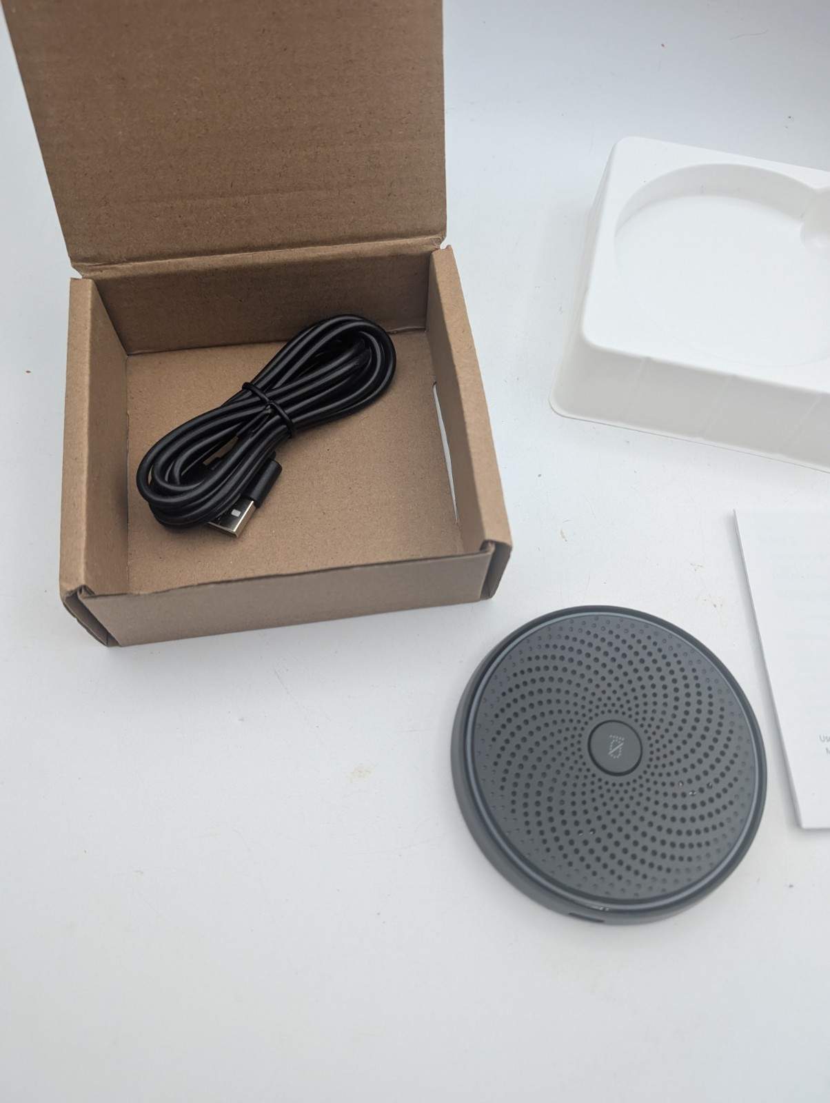 USB Conference Microphone for Computer, 360Â°Omnidirectional Condenser PC Mic Pi
