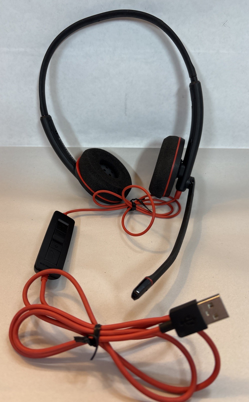 Plantronics Blackwire 3220 USB Over-the-Ear Headset – Black