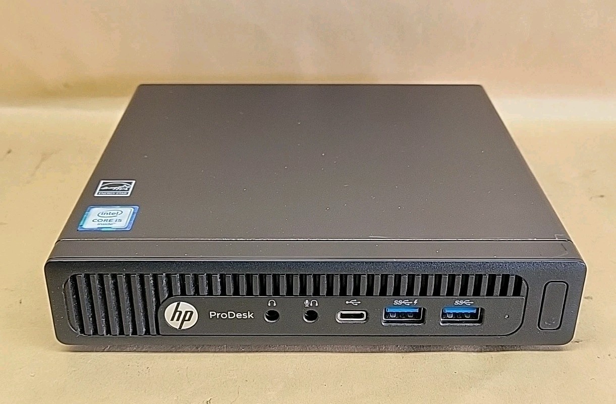 HP ProDesk 600 G2 DM, Intel Core i5-6500T @ 2.5GHz, 4GB RAM, 128GB SSD, W10P