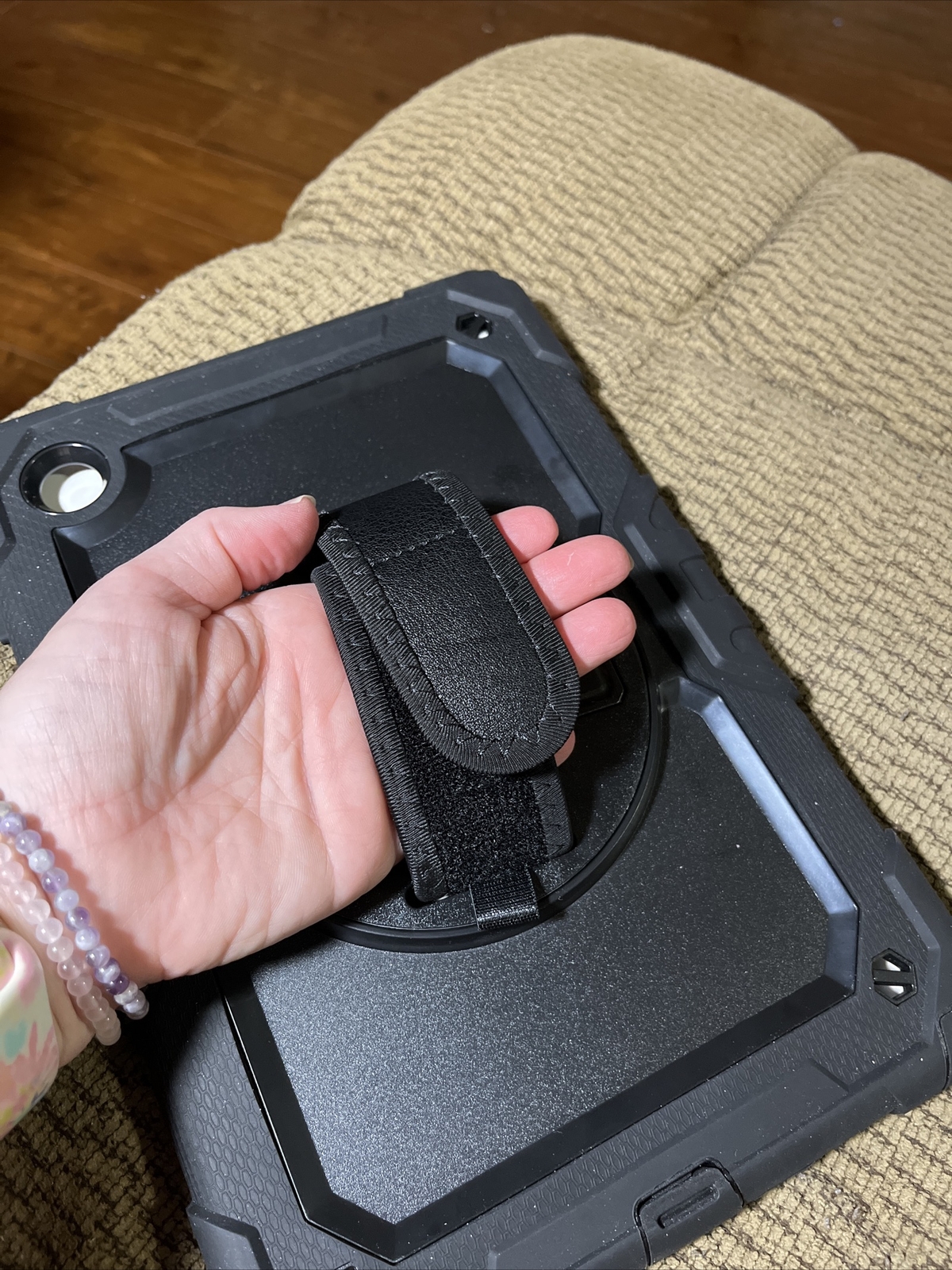 Shock Resistant Tablet Case with Hand and Shoulder Strap