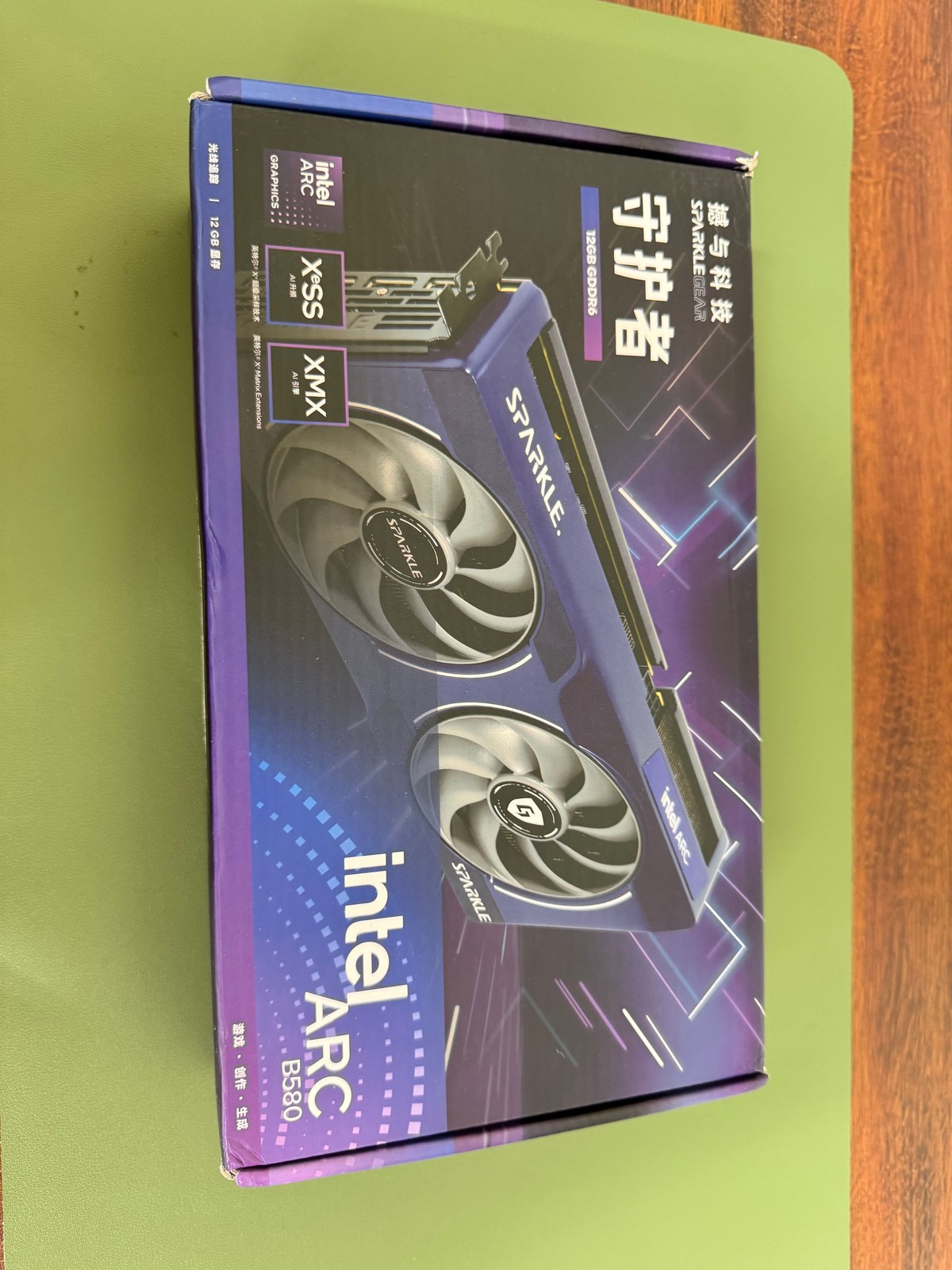 SPARKLE Intel Arc B580 GUARDIAN 12GB GDDR6 Graphics Card SB580G-12G