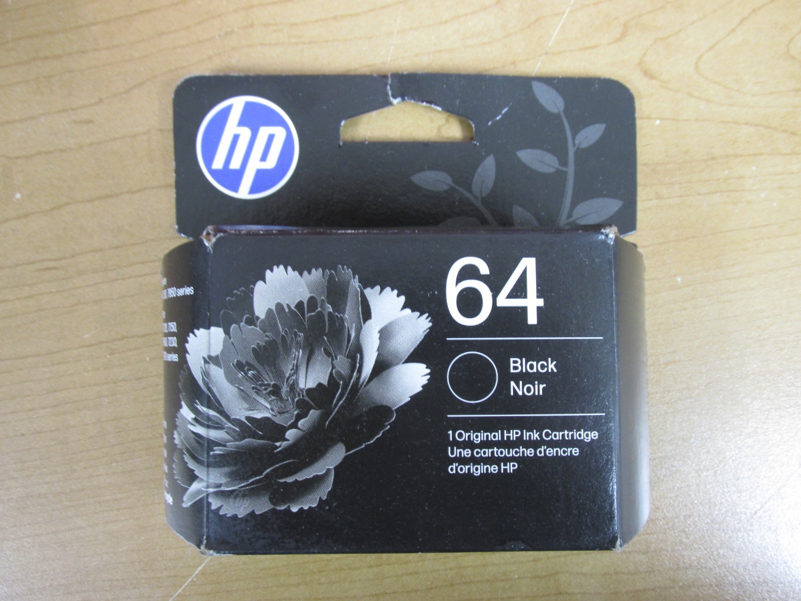 HP 64 Black Ink Cartridge N9J90AN Expires 9/28 **OEM**New**