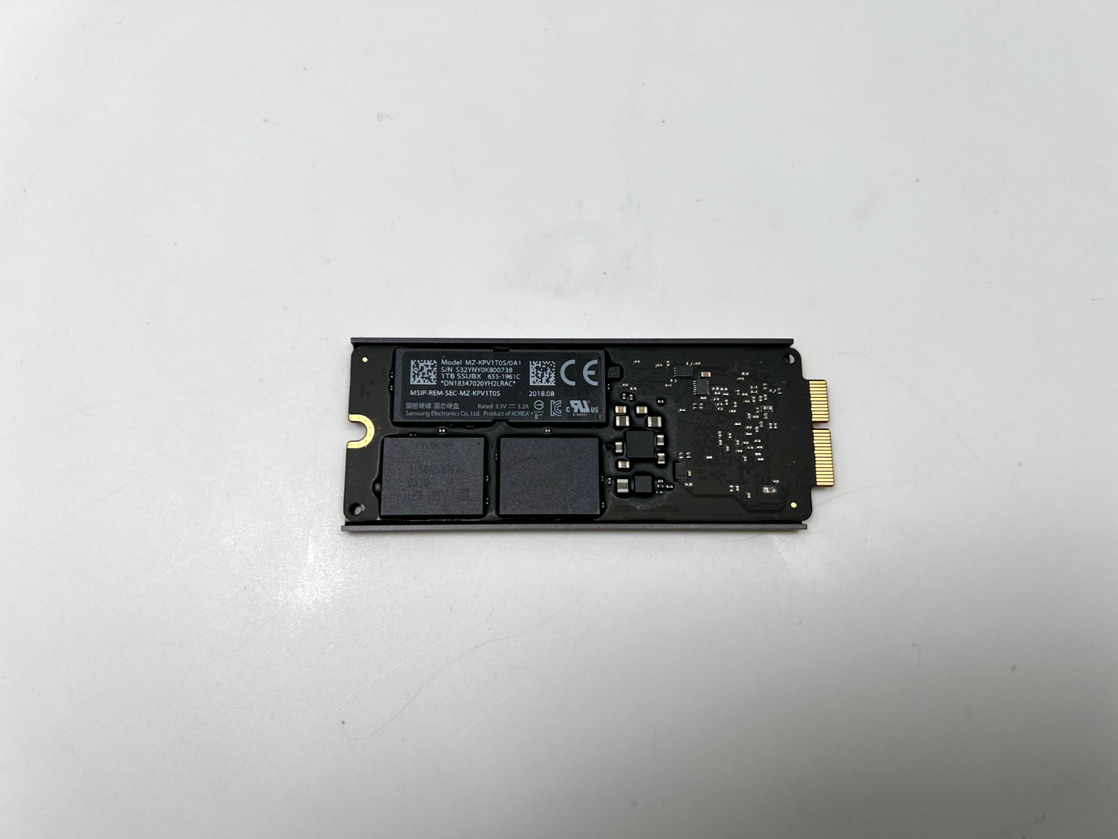 Apple OEM PCIe Blade SSDs – 128GB • 256GB • 512GB • 1TB • Multiple Part Numbers