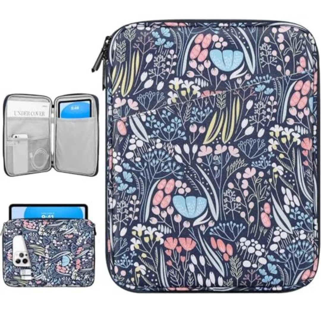 8-9 Inch Tablet Sleeve Bag Carrying Case for iPad mini 8-9 inch Night Blue