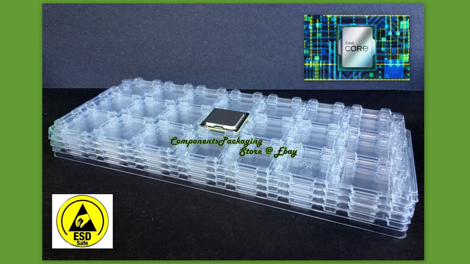 Intel LGA1151 9th Gen Processor Tray fits Core i9 i7 i5 i3 – Lot of 2 5 12 18 30