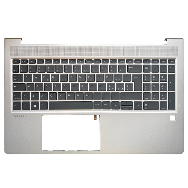Laptop NEW FOR HP ProBook 450 G10 German Italy Keyboard Upper Palmrest Case