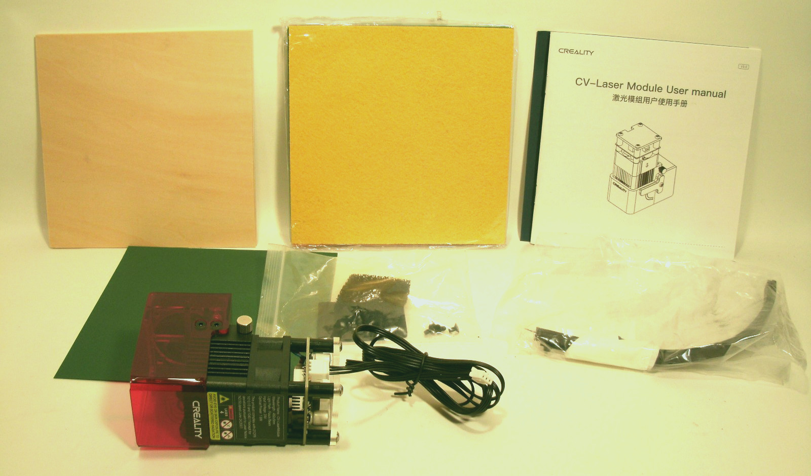OEM CREALITY CV-Laser Module Kit w User Manual, Cable & Mounting Hardware & More