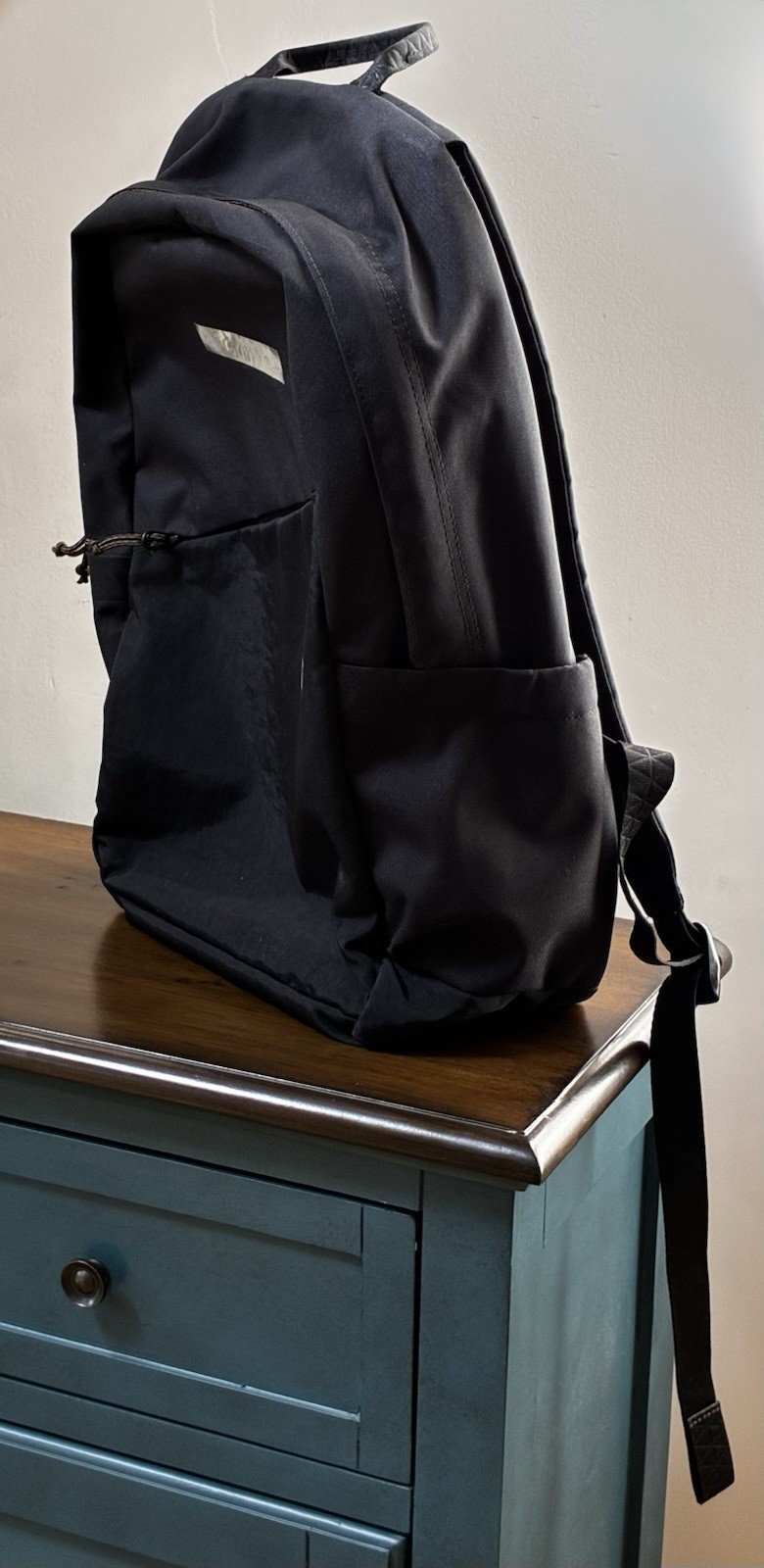 Thule Sweden Backpack Black Softshell Geometric Lined Padded, Laptop Compartment