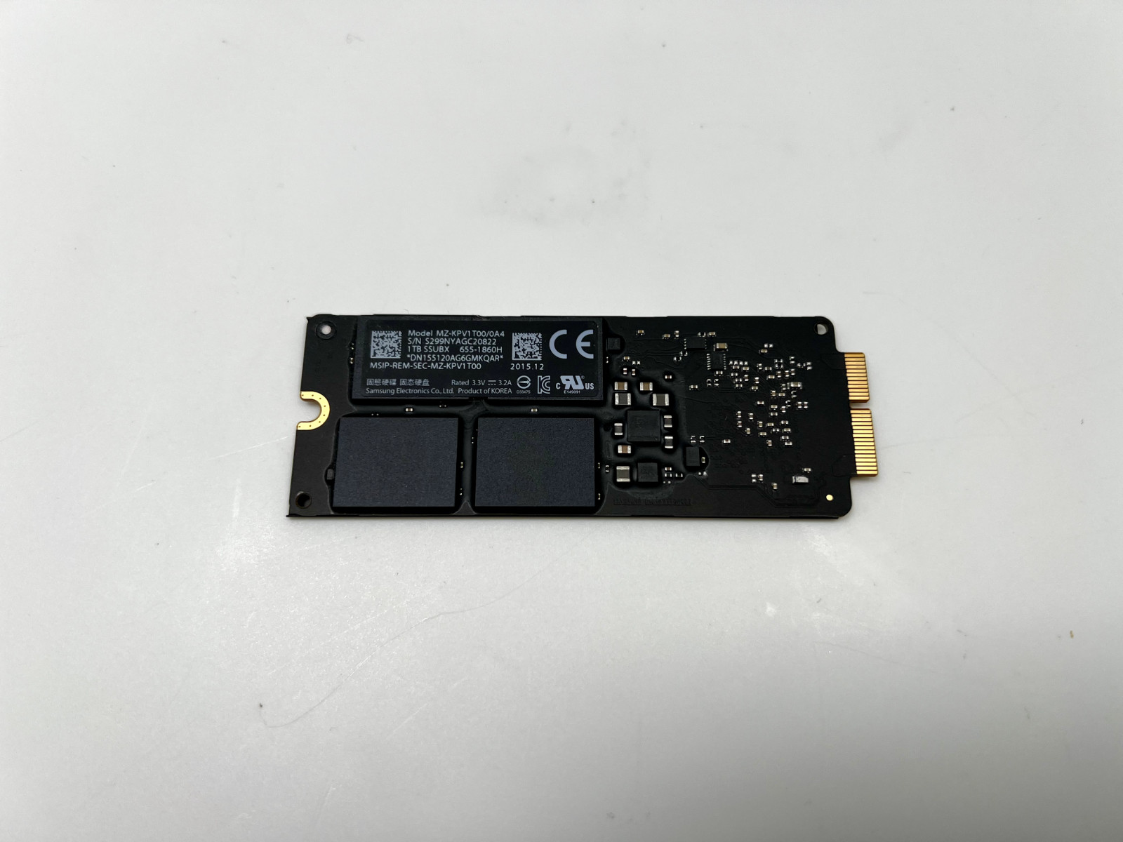 Apple OEM PCIe Blade SSDs – 128GB • 256GB • 512GB • 1TB • Multiple Part Numbers