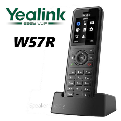 Yealink W57R Rugged DECT Handset Phone 1.8″ Color Screen for W70B W80 W90