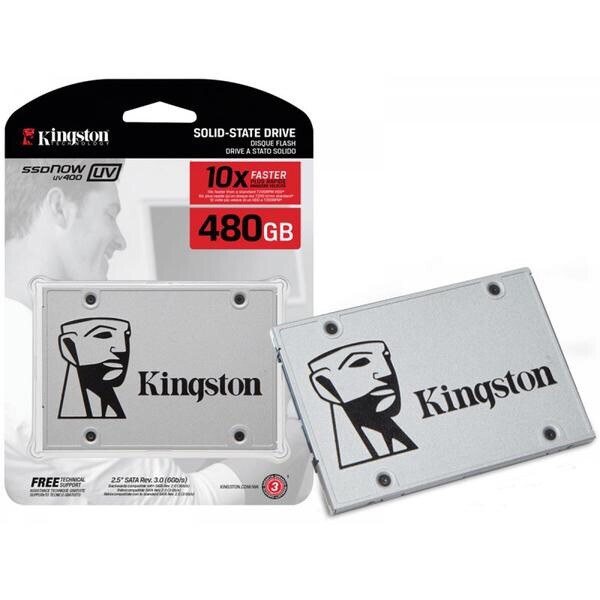 Kingston Technology A400 120GB/240GB/480GB SSD Solid State Drive 2.5 Inch -UK