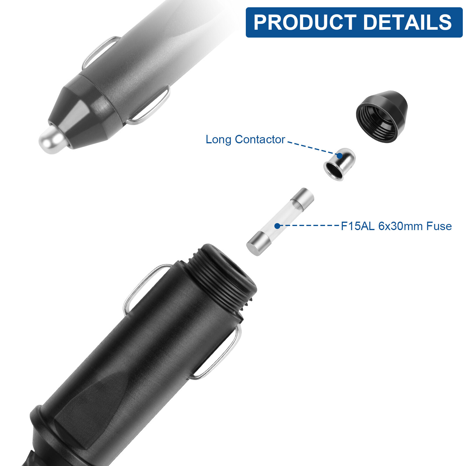 65W USB-C DC Travel Adapter Auto Car Charger for Dell Latitude 5420 3520 5520 95