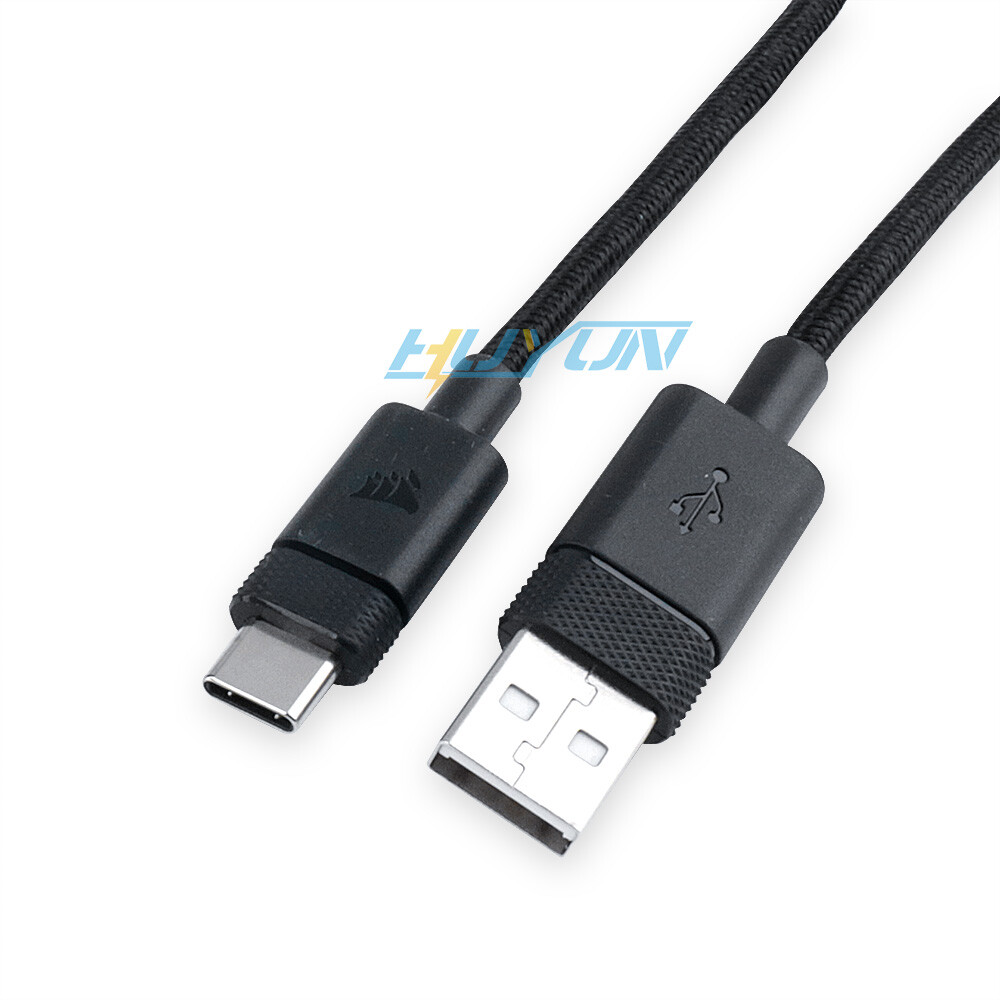 USB-C Charging Cable Cord for Corsair Keyboard/mouse/Virtuoso RGB XT Headset