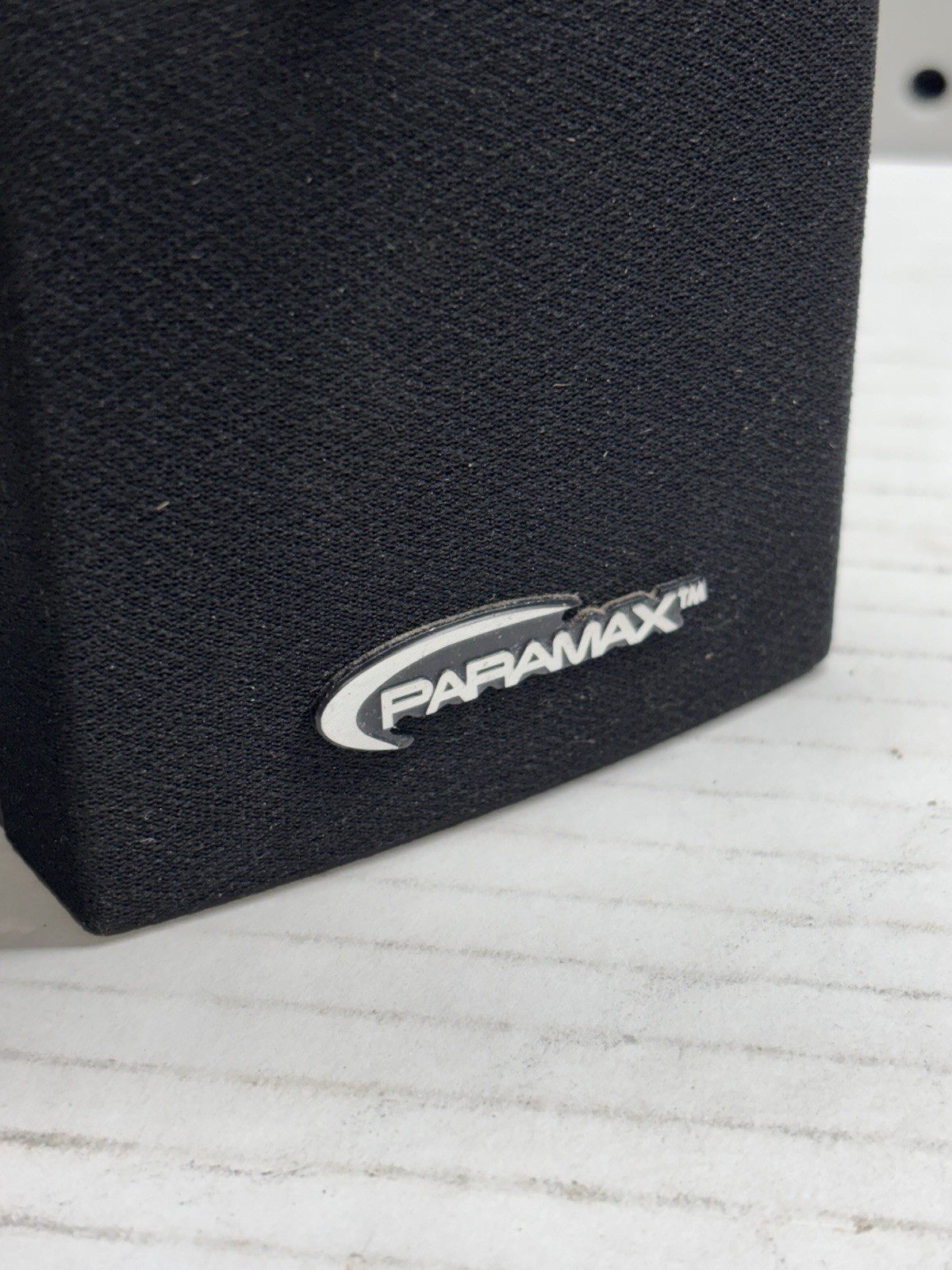 2 Paramax Double Cube Satellite Speakers Tested Works Used Nice .