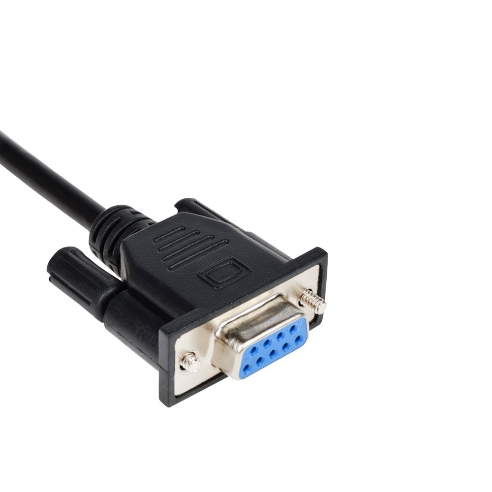 RJ45 to RS232 DB9 9-Pin Serial Port Female to RJ45 Cat5 Ethernet LAN Console
