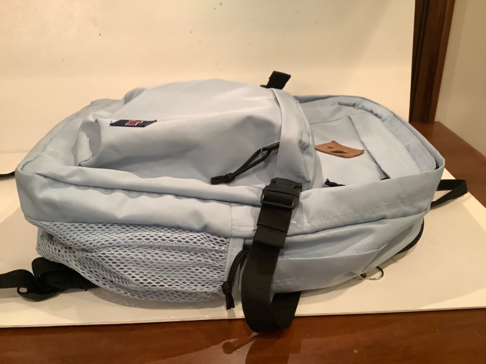 JanSport Main Campus FX Backpack – Travel, CORDURA Bookbag w One Size, Baby blue