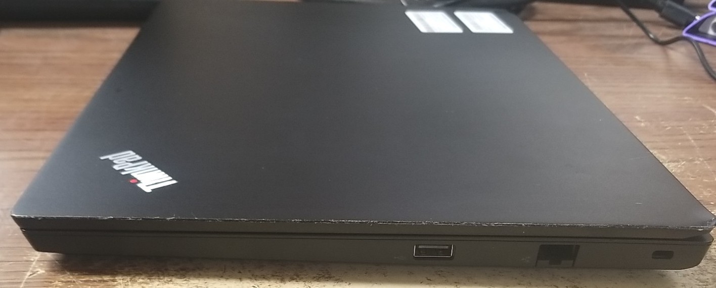 Lenovo ThinkPad E14 14″ i5-10210u – 8GB Ram, 256GB SSD.