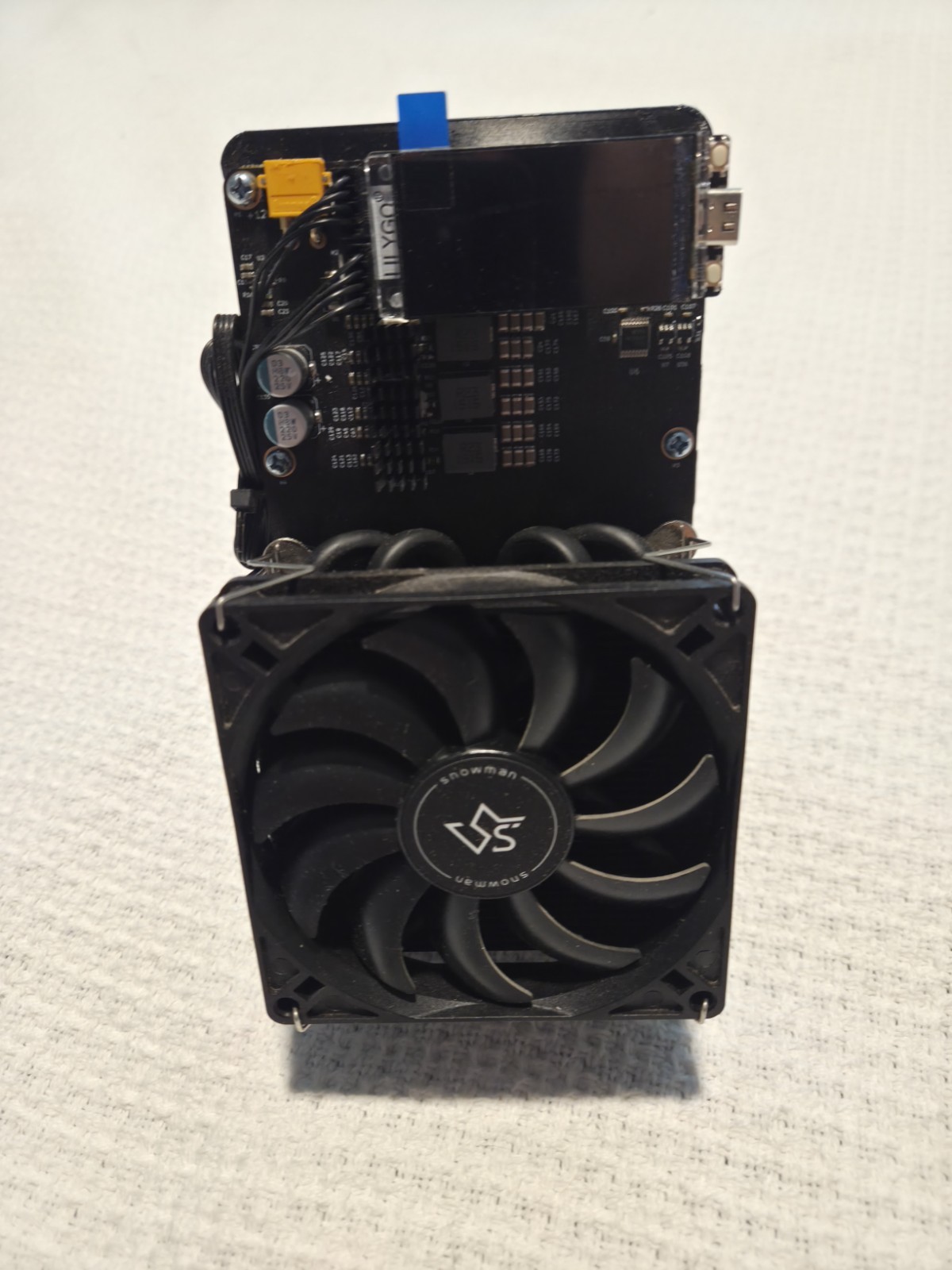 Nerdqaxe++ Rev 6.1 6 TH/s (Includes rear fan)