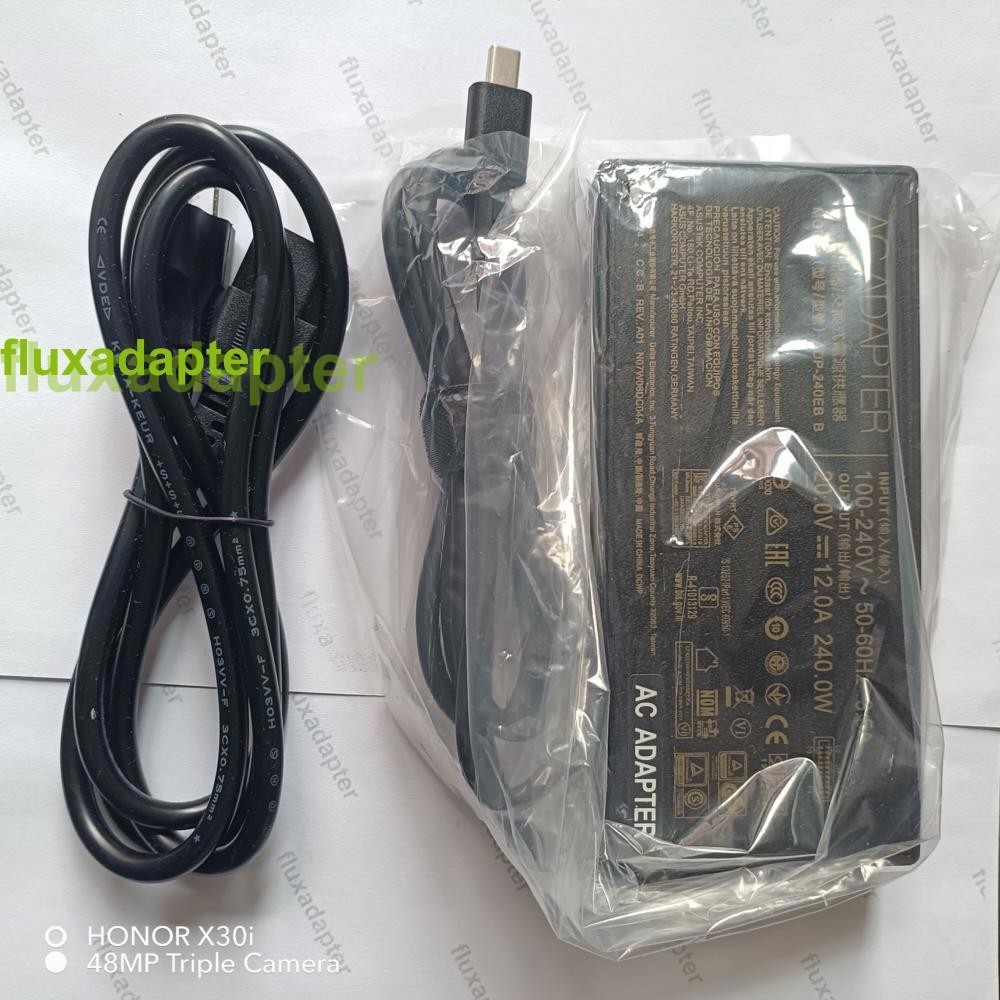 240W Adapter Charger ASUS TUF Gaming A16 FA608WI/WV FA608UP/UM A18 FA808UP/UM/UH