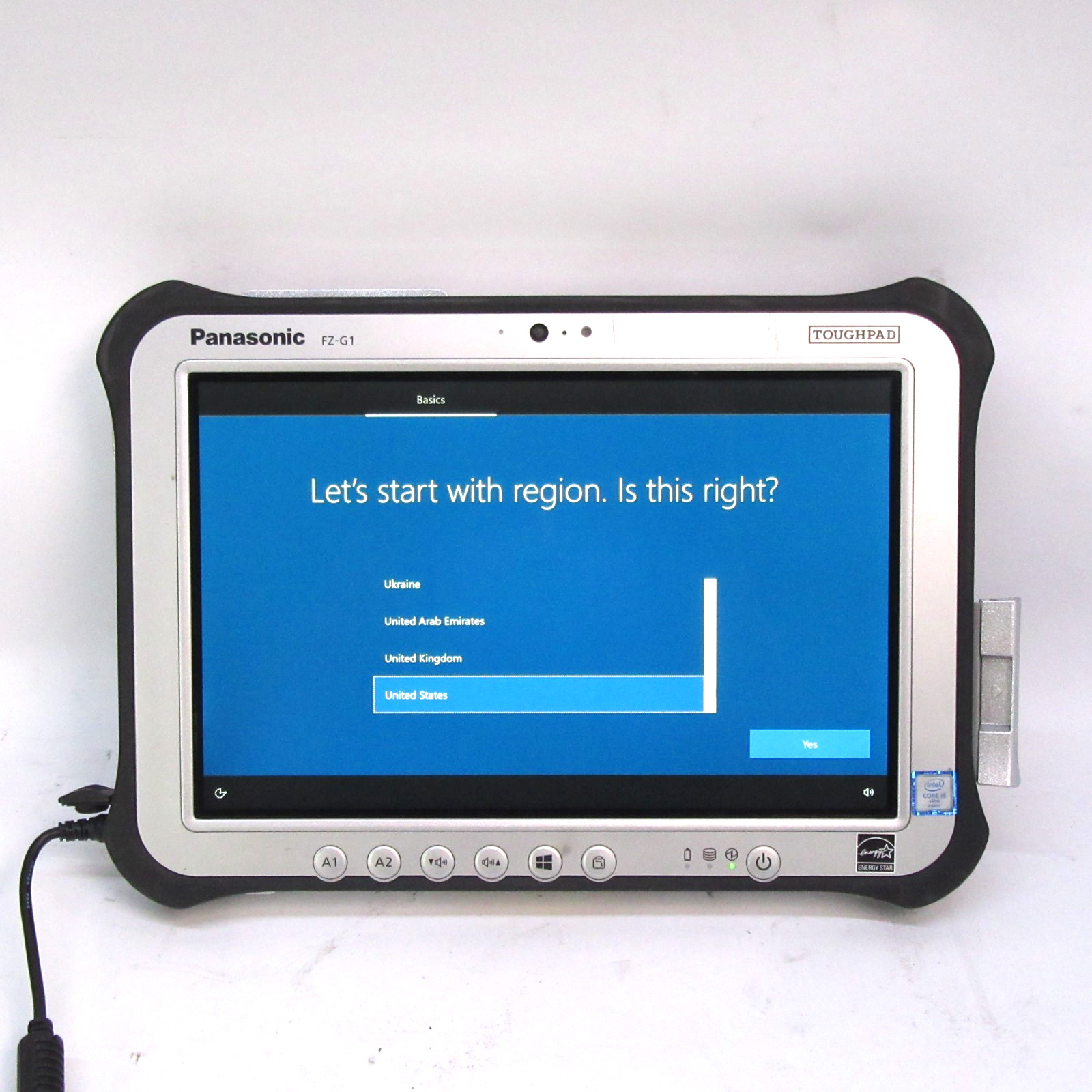 Panasonic Toughpad FZ-G1 | FZ-G1P5-03VM i5-6300u, 8GB 256GB SSD, GPS, T12-C8