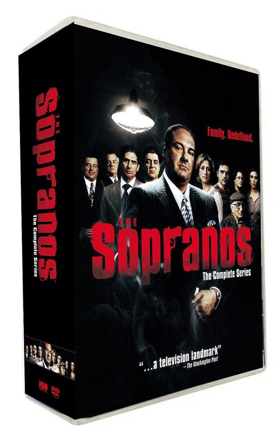 The Sopranos The Complete Series 1-6 (DVD, 2014, 30-Disc Box Set)US Region 1