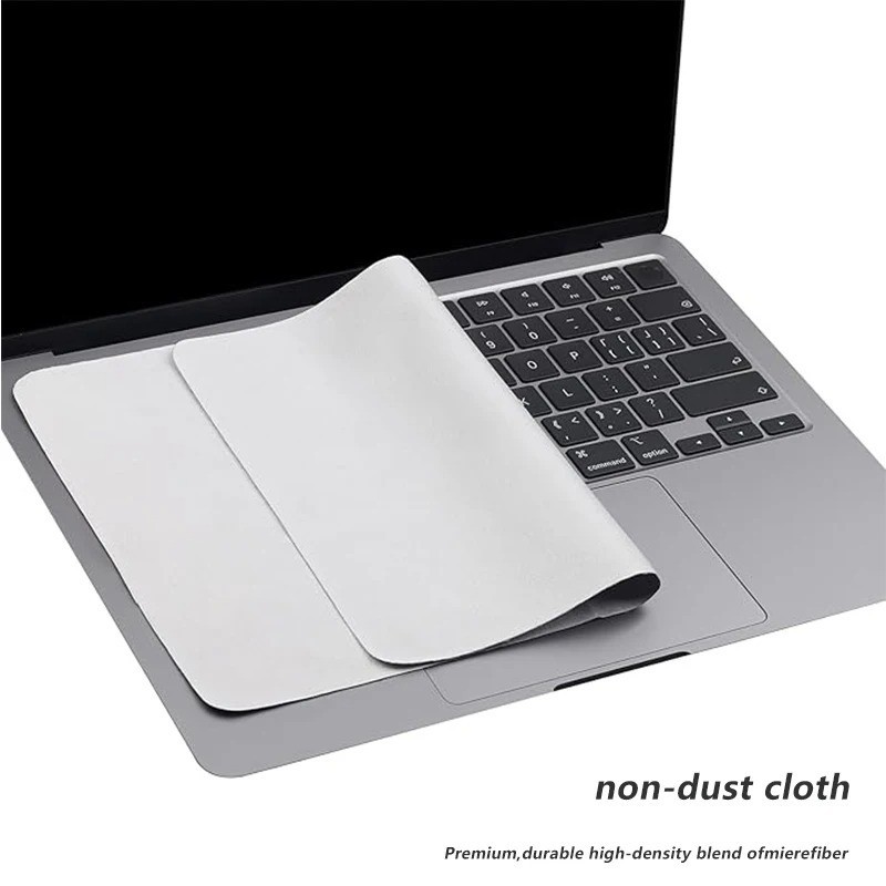 Microfiber Laptop Keyboard Cover Blanket Screen Protective Film Mat