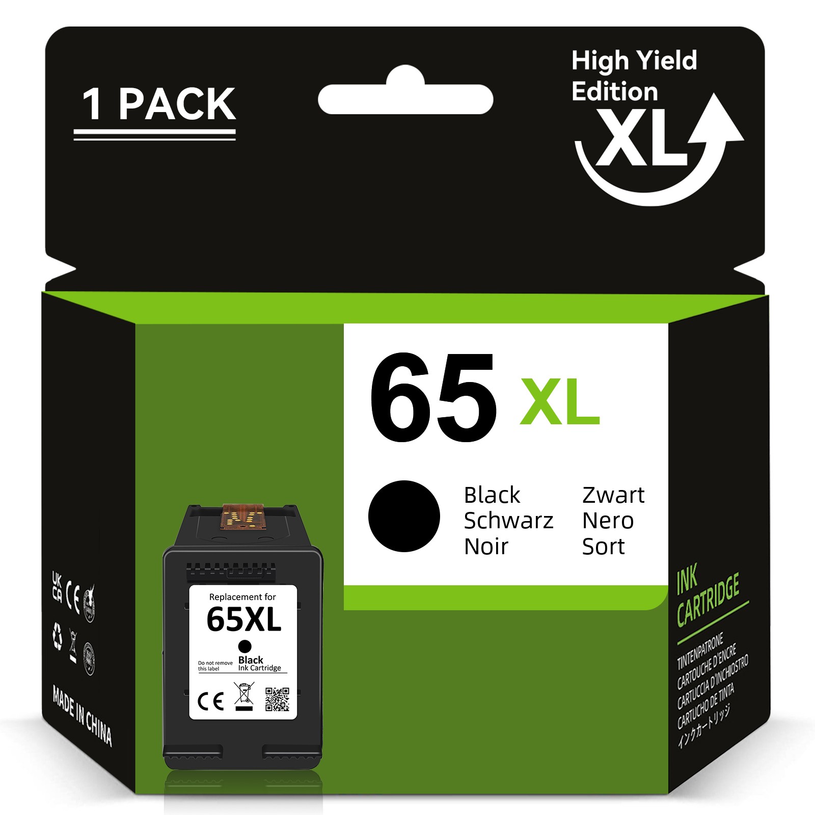 65XL Ink Cartridge Printer for HP 65 Deskjet 2600 2652 2636 ENVY 5010 5052 5055