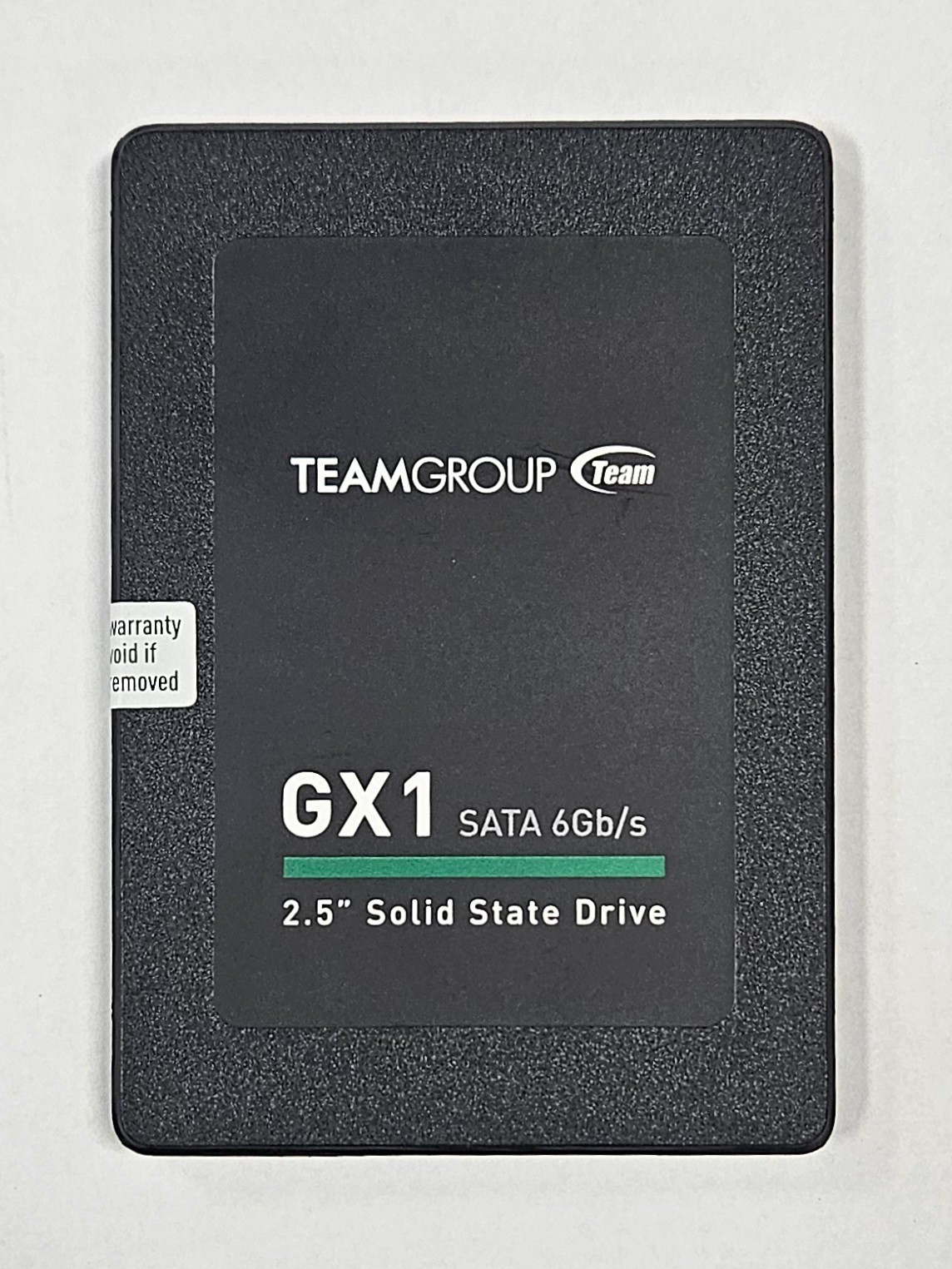TeamGroup GX1 480GB SATA 6Gb/s 2.5-inch SSD – 100% Health