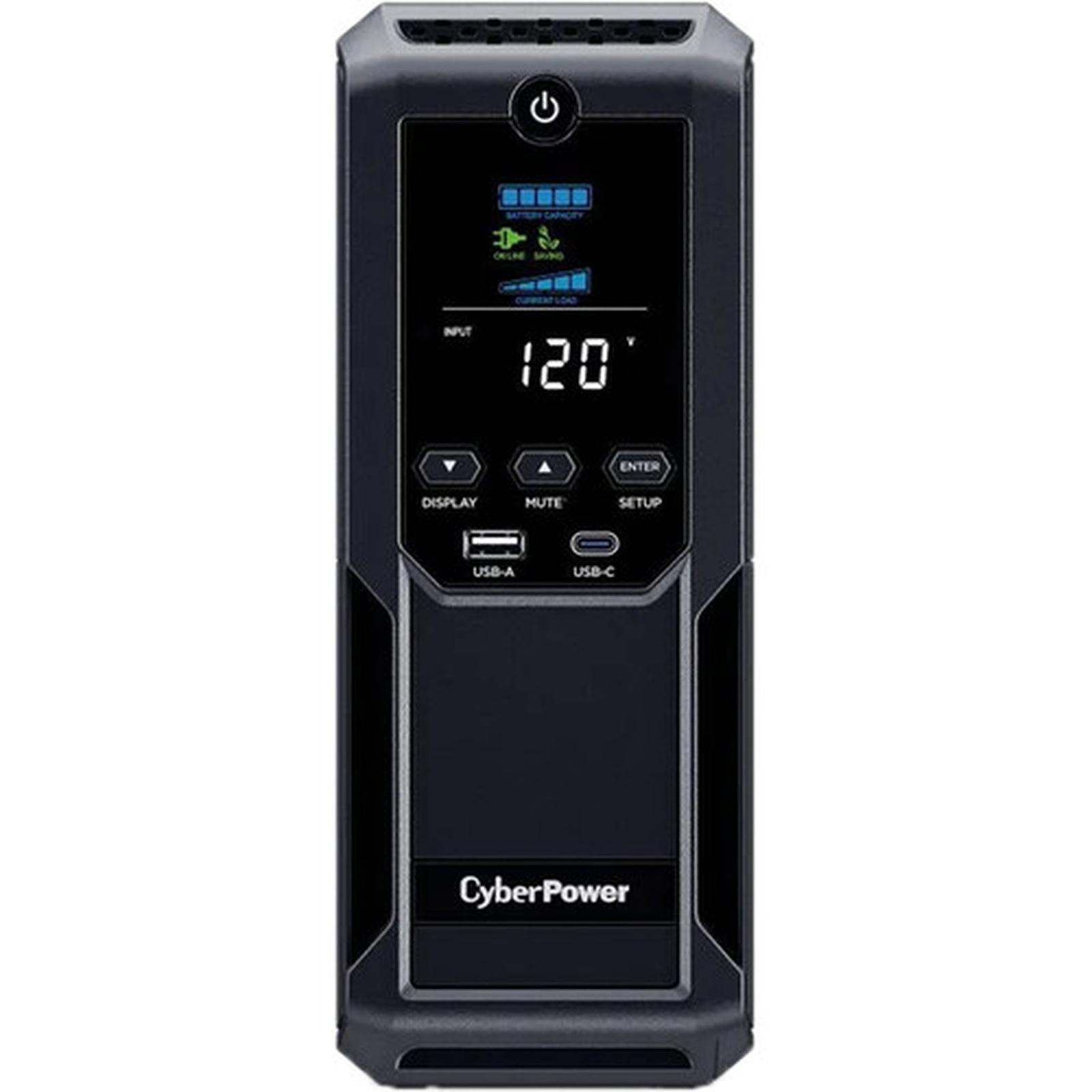 CyberPower CP1500AVRLCD3-R 1500VA/900W Mini Tower UPS – Certified Refurbished