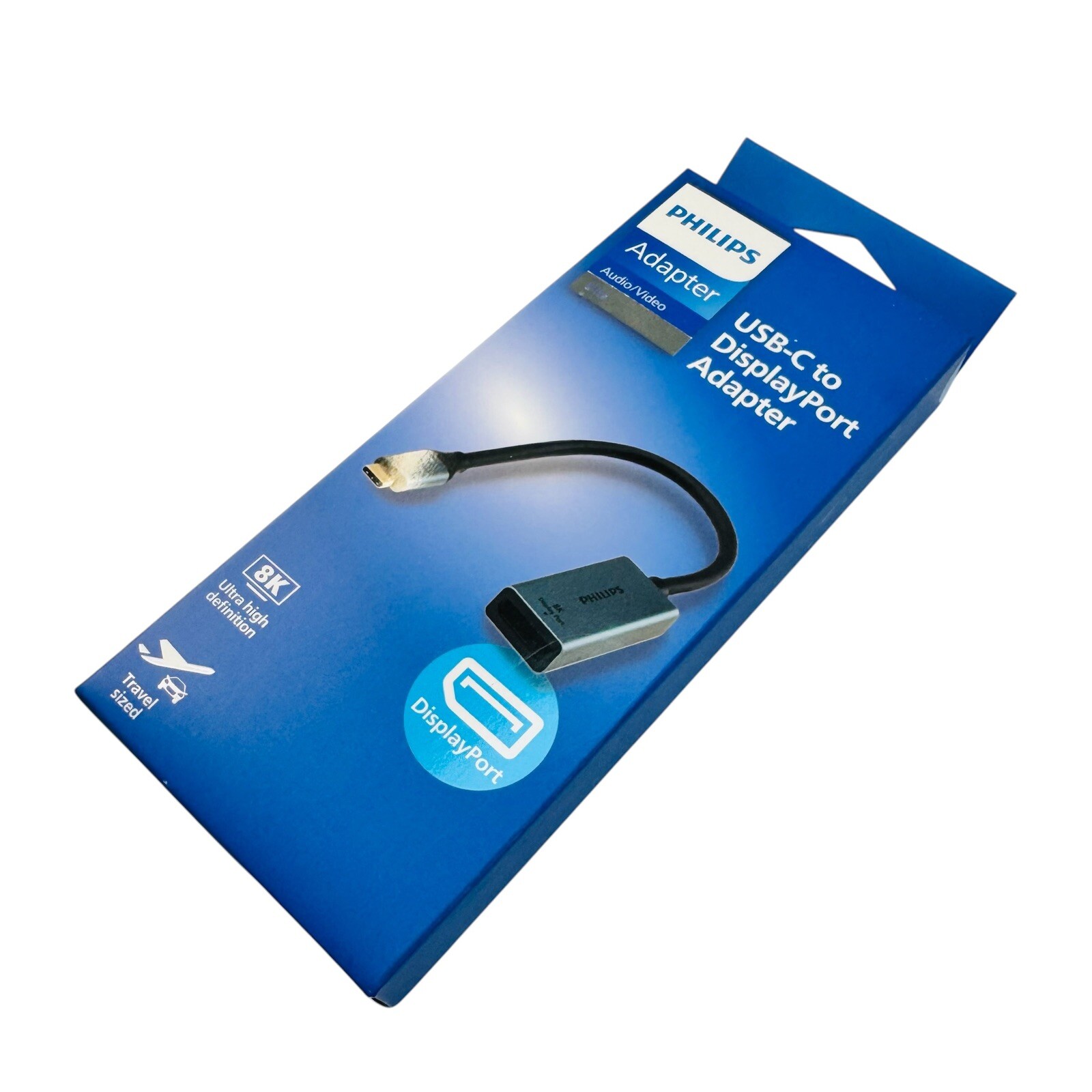 Philips Elite 8K USB-C to Display Port Adapter Travel Sized – Sealed Box
