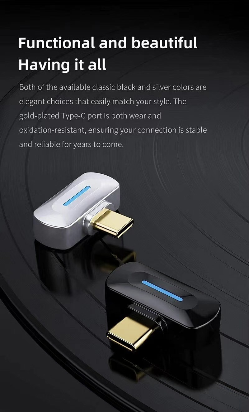 FiiO BT11 USB C Bluetooth 5.4 Transmitter Audio Adapter QCC5181 LDAC aptX