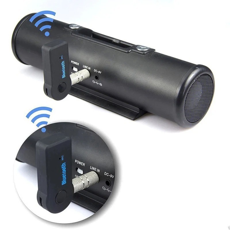 Wireless Bluetooth Receiver 3.5mm AUX Audio Stereo Music Home Car Adapter Kit