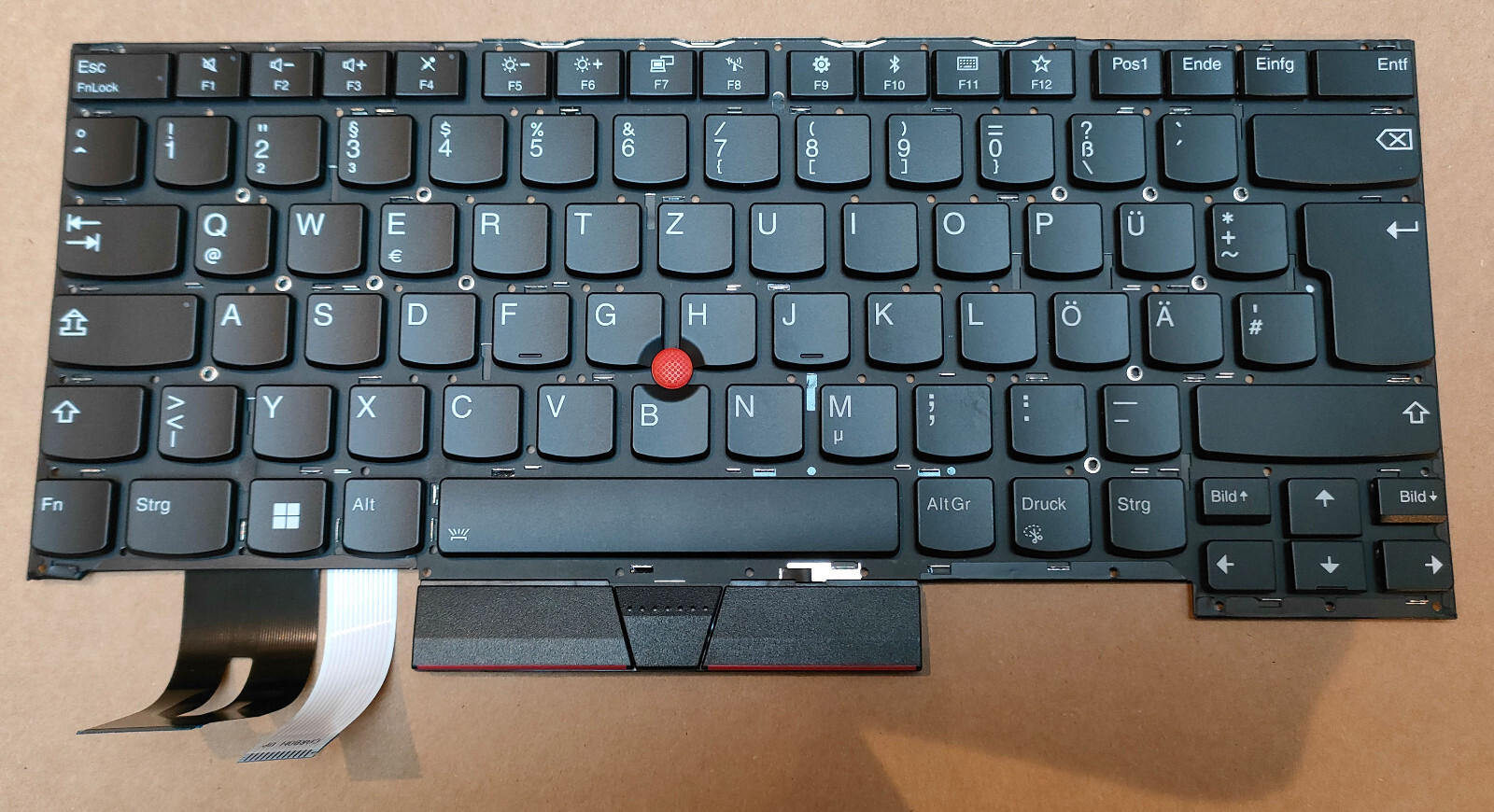 Keyboard Lenovo ThinkPad T14s Gen 1 gen1 G1 keyboard backlit lighting DE