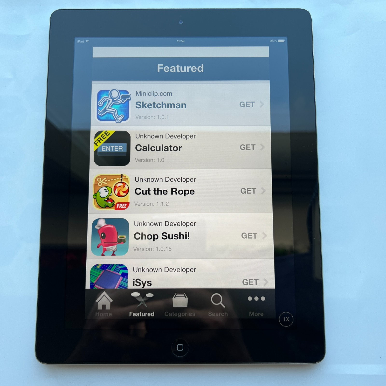 Apple iPad 3rd 32GB iOS 8.4.1 Cydia Veteris 9.7″ Retina Wi-Fi A1416 Engraved
