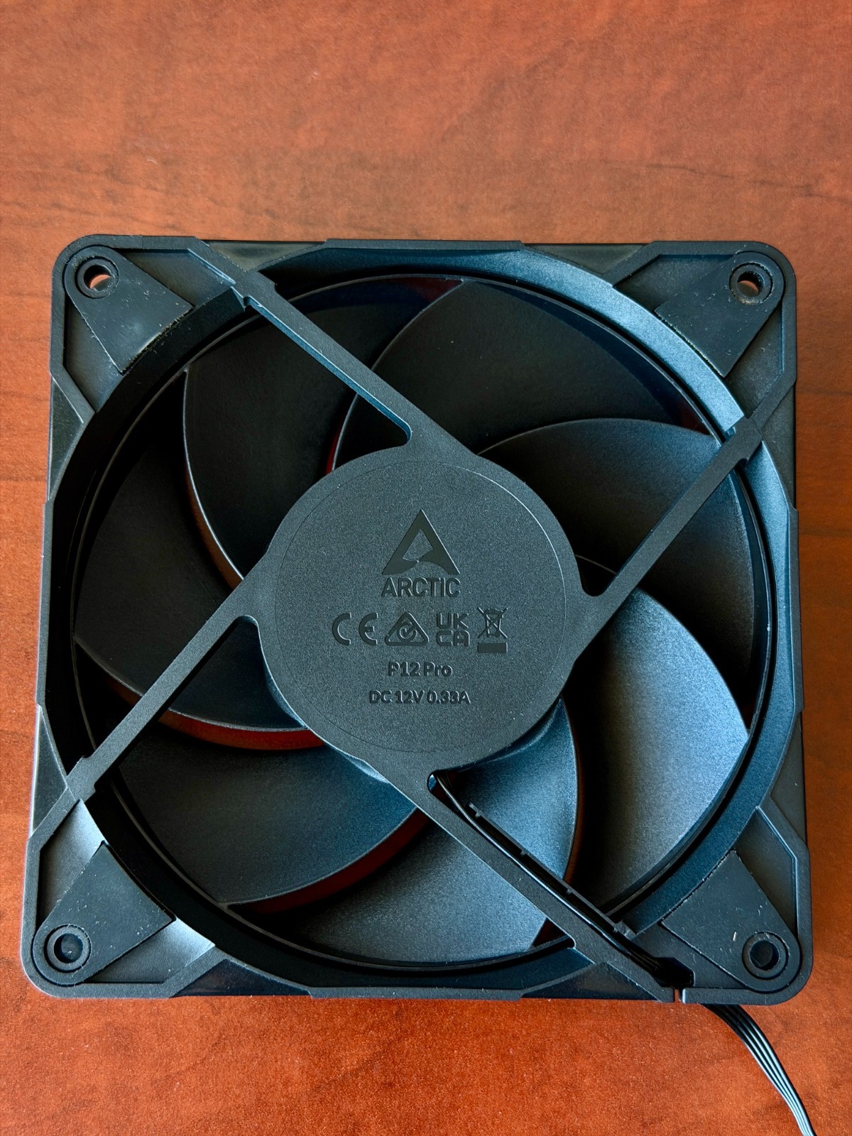3 PACK – ARCTIC P12 Pro NON-PST Fans 120mm PWM PC Case Silent Black