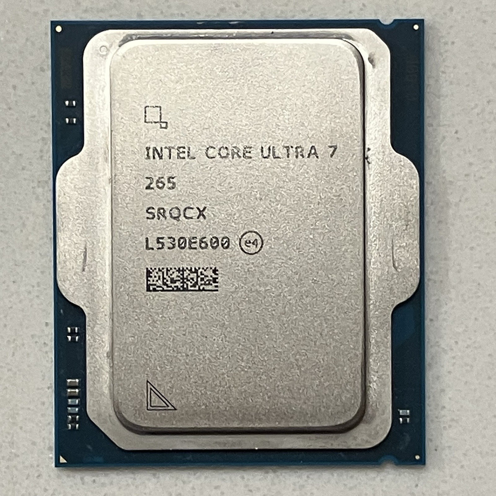 65W Intel Core Ultra 7 265 SRQCX 5.3 GHz turbo LGA 1851 cpu tested