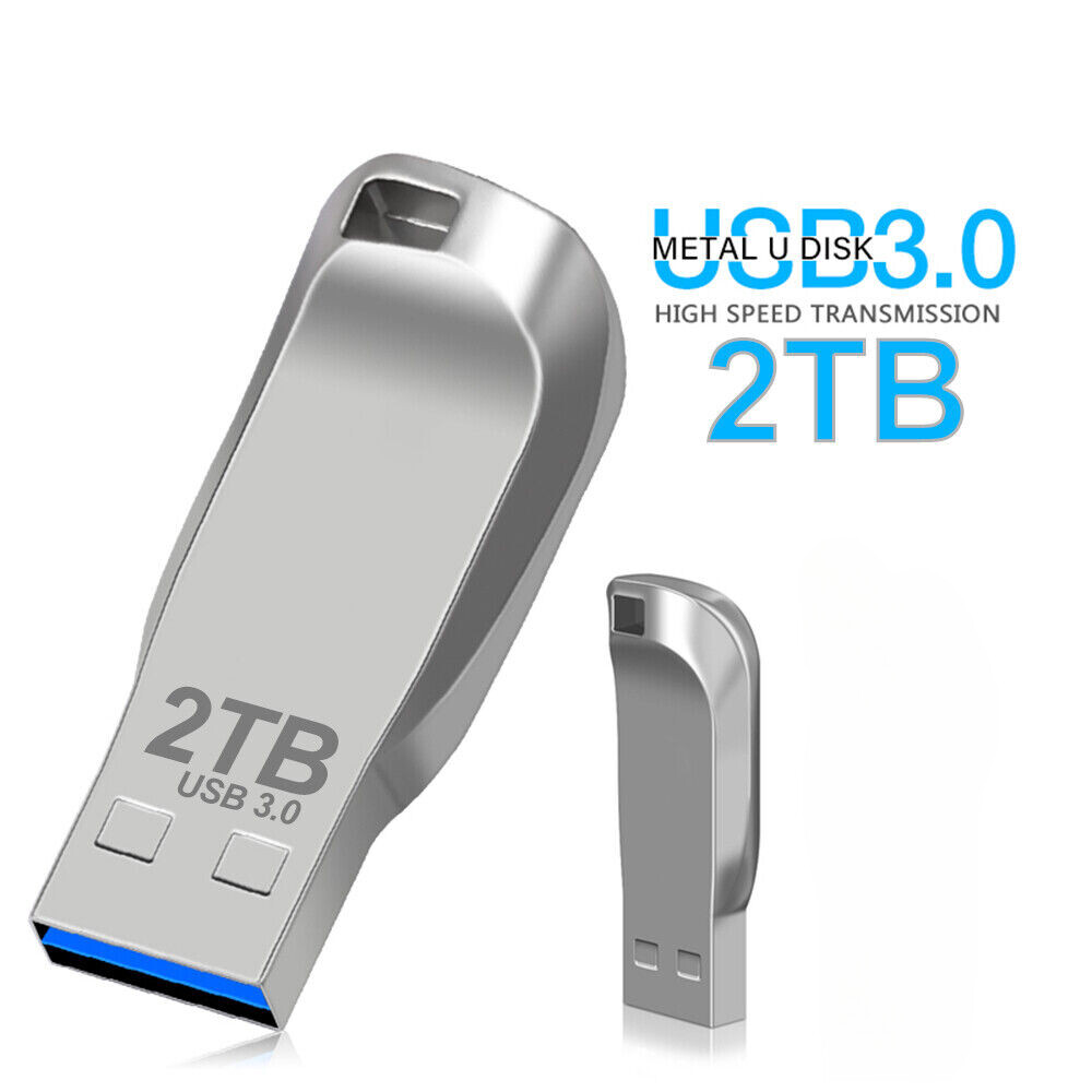 2TB USB Flash Drive Thumb U Disk Memory Stick Pen PC Laptop Storage USA