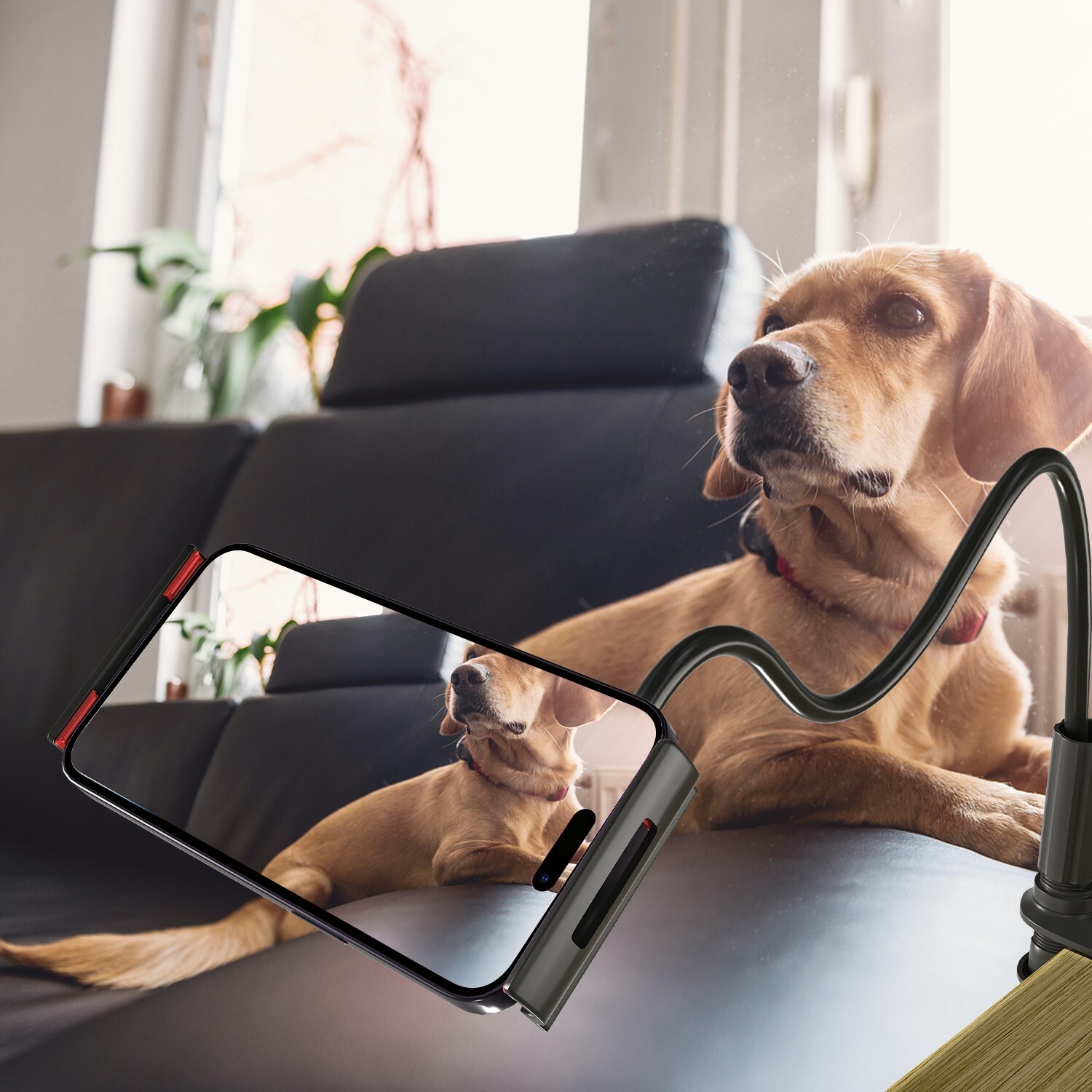 Flexible Hands-Free Universal Floor Stand for Tablet & Phone, for iPad/iPhone